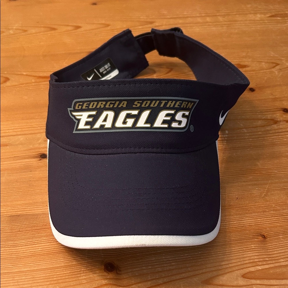 Nike Navy Visor with Georgia Southern Eagles Logo